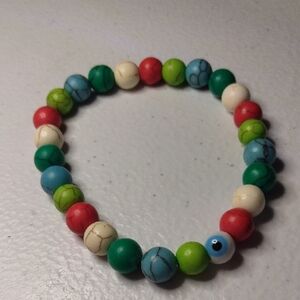 Vibrant Multicolor Beaded Bracelet